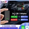 Carlinkit 5 2air 무선 안드로이드 오토 카플레이($23.50 /무료)