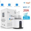 Tuya 20A 원격제어 스마트 소켓 ($4.28)