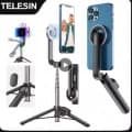 TELESIN 자기 셀카 스틱 삼각대($10.68/무료)
