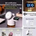 Qi2 무선 충전기 3-in-1 고속 충전 스테이션($15.96/무료) , Xiaomi UV 칫솔 면도기 보관 살균기 ($9.71/무료)