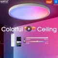 스마트 TUYA 천장 조명 RGB 디밍 APP 원격 제어 블루투스 LED($9.81/무배)