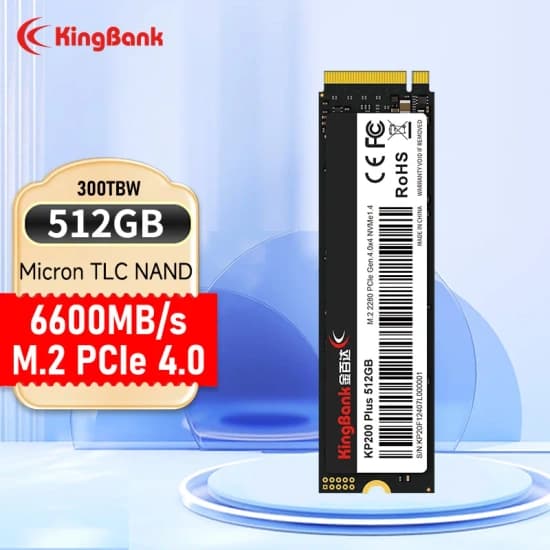 샤오신패드 2024 중국롬 $101.99/KingBank 512G SSD $33.6