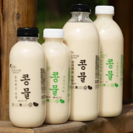 국내산 콩으로 만든 콩물 500ml 2병 (9,900/무료)