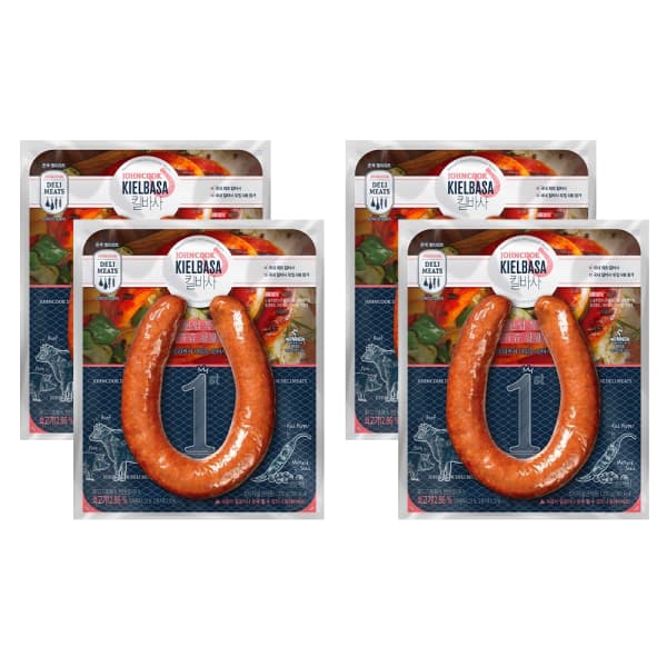 킬바사 소세지 270g (2+2) (15,380원/무배)