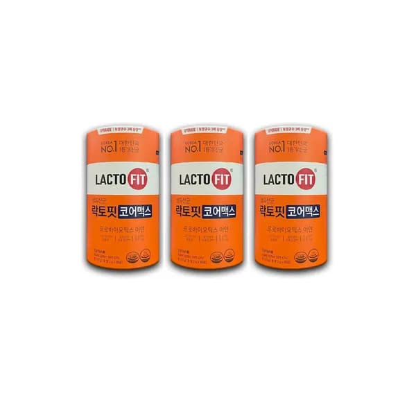 종근당건강 생유산균 락토핏 코어맥스 2g 60포 6통 (토스 38,592원/무료)