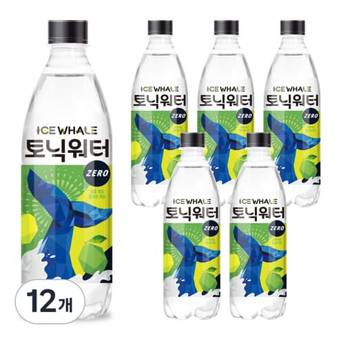 광동제약 아이스웨일 토닉워터 제로 500ml 24개 (11,910원/와우무료)
