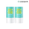김정문알로에 큐어 워터 스플래스 쿨링 선스틱 23g 1+1 (14,900원/무료배송)