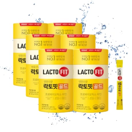 종근당건강 락토핏 골드 생유산균 2g x 50포 6통