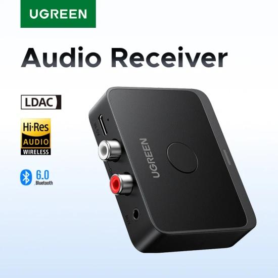 UGREEN AUX Bluetooth 6.0 어댑터 수신기 LDAC AAC Hi-Fi 3.5mm  (19,250원/무료)7