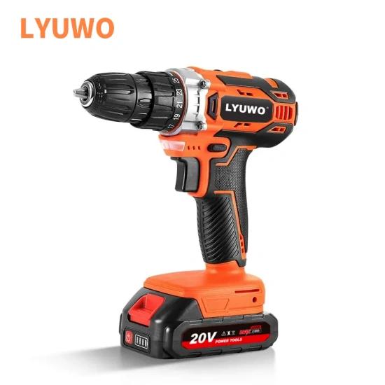 LYUWO 20V 충전식 무선 전동드릴($11.99/무료)