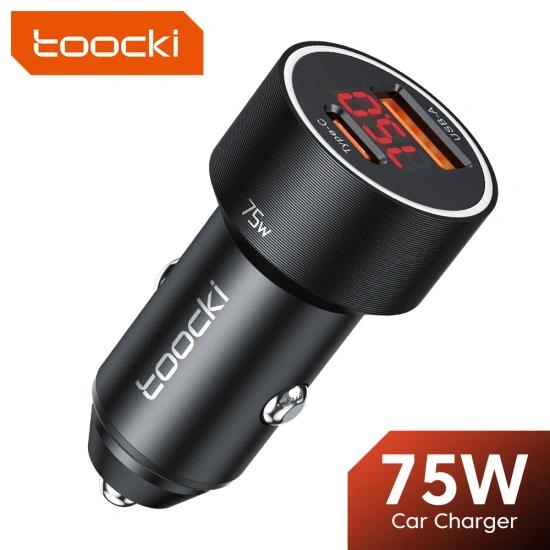 Toocki 75W USB C 차량용 충전기($2.67)