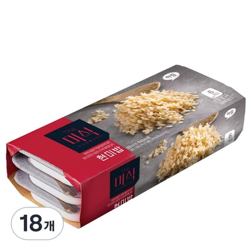 더미식 현미밥 18개 (15,530원 와우 회원가/무료)