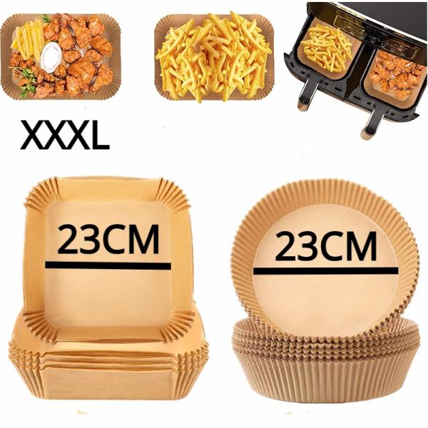 스티머 사각 원형 베이킹 페이퍼 100PCS $3.78