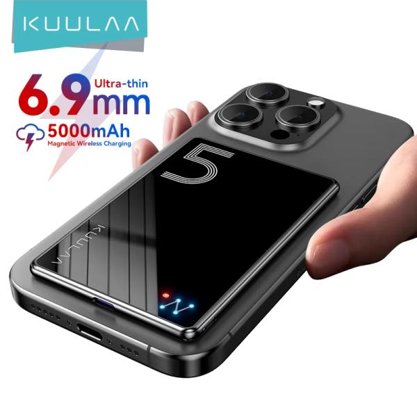 KUULAA Magsafe 보조베터리 5000mAh($18.28)/130000 RPM 미니 터보 제트 팬($9.12)/무료