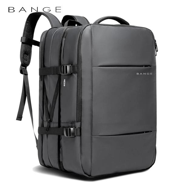 BANGE 미적 남자 비즈니스 배낭 학교 확장 가능한 USB 가방($21.63/무료)