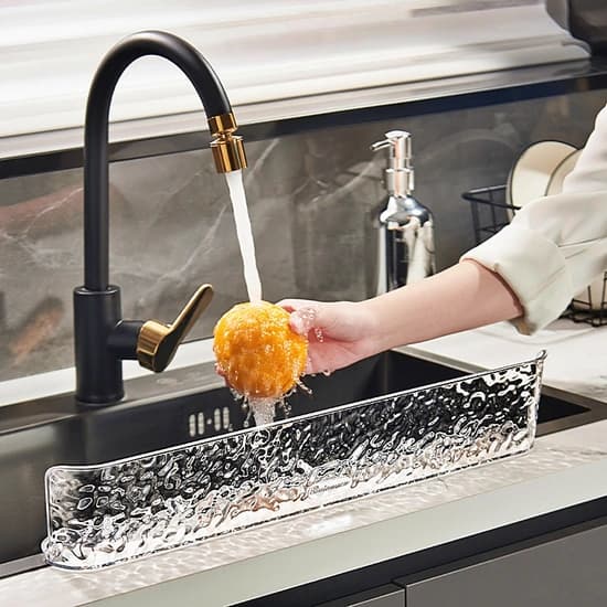 올랜더 싱크대 물막이 가림막 물튀김방지 투명 (9,500원/무배)