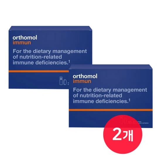 오쏘몰 이뮨 드링크 정제 30일분 2개 총 60일분 (121,900원/무료)