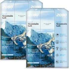2080 퓨어 마운틴 크리스탈 솔트 치약 150g x6개 (와우 6,630원 / 무료배송)7