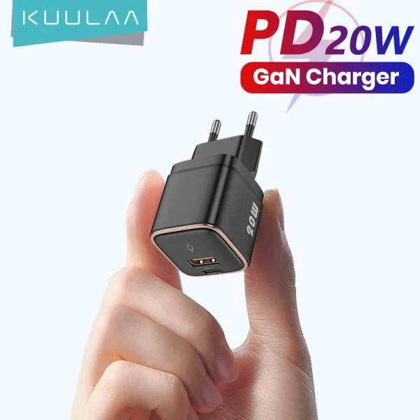 KUULAA 20W GaN USB C타입 충전기($1.65/무료)