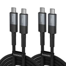 Toocki 투키 Gen2 10Gbps USB3.2 CTOC 60W 초고속 충전케이블 2개 (12,900원/무배)3