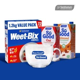 위트빅스 오리지널 1.2kg 1통+아몬드/오트밀크 1L 1개+굿즈(9,940원/무료배송)15