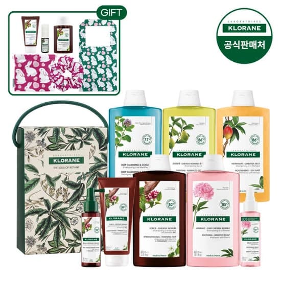 클로란 퀴닌 에델바이스 샴푸 400ml+200ml 기획세트(15,380원/무료)