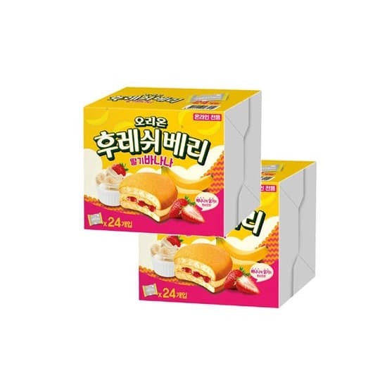 후레쉬베리 딸기 바나나 12P X 4개 (20,970/무료)4