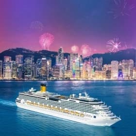 인천출항 2025년 1월 신년맞이 아시아 4개국 크루즈 10박 11일 - 한국/일본/대만/홍콩 얼리버드 예약 할인 (2,490,000)10