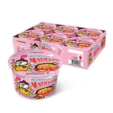 삼양 까르보 불닭볶음면 큰컵 105g, 6개 (6,370원/와우무료)