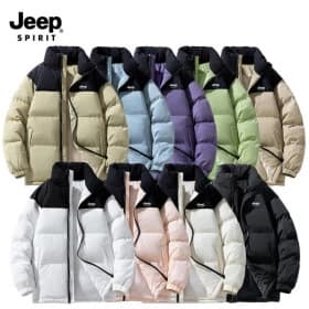 지프 JEEP SPIRIT 남녀공용 아웃도어 패딩 방수방풍 패딩 점퍼 배색 패딩 캠핑패딩 JP9009 (해외무료배송/26,330)7