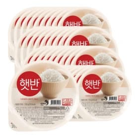 햇반 백미 210g 36개 (유클31,960/무료)2