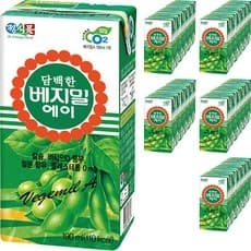 정식품 담백한 베지밀 에이 190ml (팩)