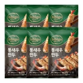 ] 비비고 통새우만두 200g x 6개 (24,000원/무료)4
