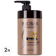 메디플라워 에트투스 바오밥 트리트먼트 헤어팩, 1L, 2개(9,510원/와우무료)