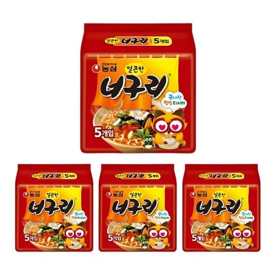 농심 얼큰한너구리 20봉 (13,940원 / 무배)5