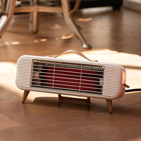 보만 레트로 원적외선 캠핑 전기난로 히터 1구 화이트 (42,415원/무배)2