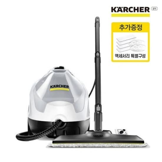 카처 SC4 25년형 EasyFix 액세서리 패키지 스팀청소기 (KB페이380,370원/무배)5