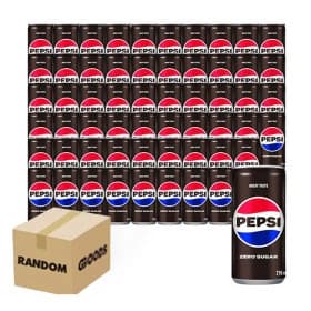 펩시제로 블랙(오리지널) 210ml 60입 랜덤굿즈(방석,냉장고 자석 등)증정 (유클가 24,500원/무배)