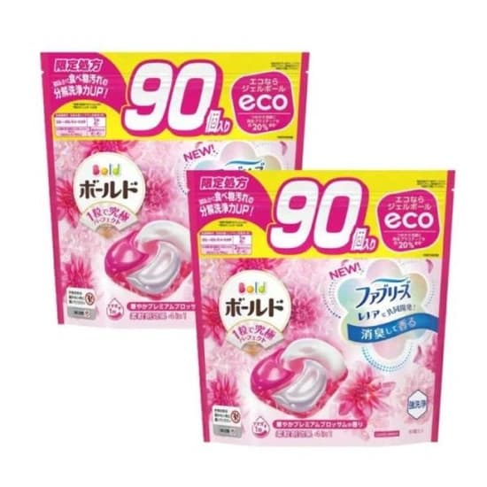 보르도 리뉴얼 4D 캡슐세제 블러썸 90개입 1+1개 (45,450원 / 무배)1