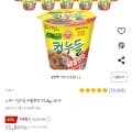 오뚜기 컵누들 매콤한맛 37.8g 24개 (17,340원/무료)2