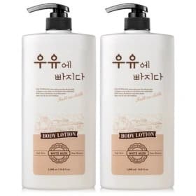 우유 바디로션 대용량 고보습 바디크림 1000ml 2개 (12,900원/무료)
