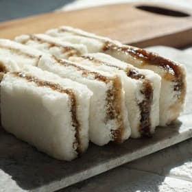 착한떡 우유로 반죽해 더 고소한 꿀백설기 /우유백설기 40개 맛 선택 가능 (11,980원/무료)2