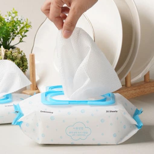 버블짱 뽑아쓰는 일회용 수세미 세제일체형 올인원 1종 캠핑수세미 30매 X 12팩 (16,200원/무배)2