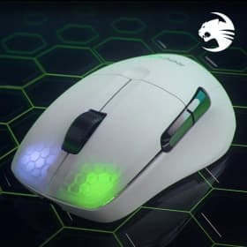 로캣 콘프로 에어 Kone Pro Air 무선 게이밍 마우스 White (50,150원/무료)