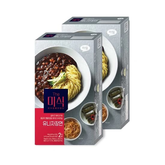 더미식 유니자장면 2개 (4인분) (9,050원/무료)3