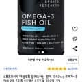 스포츠리서치 야생포획 알래스카산 명태 1040mg 오메가-3 피쉬 오일 트리플 스트렝스 소프트젤, 180정, 1개 [43200/0]2