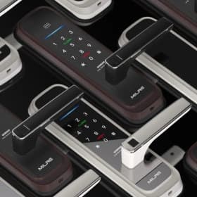 밀레 무타공 지문인식 디지털도어락 (119,000원/무료)5