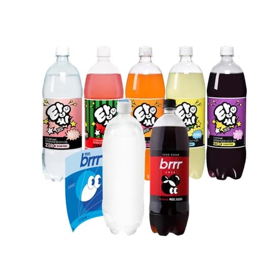 부르르 제로콜라/제로사이다/탑씨제로 5종 1.5L*12개(11,900원~/무배)