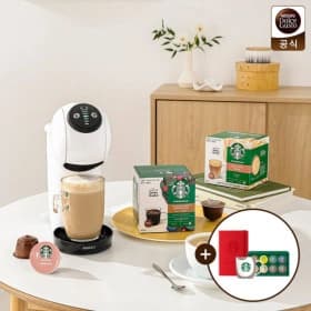 돌체구스토 캡슐커피머신 지니오S 베이직+스타벅스MD 3종 (59,000/삼카57,230/무료)