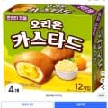 오리온 카스타드, 288g, 4개 (12,760원/와우무배)
